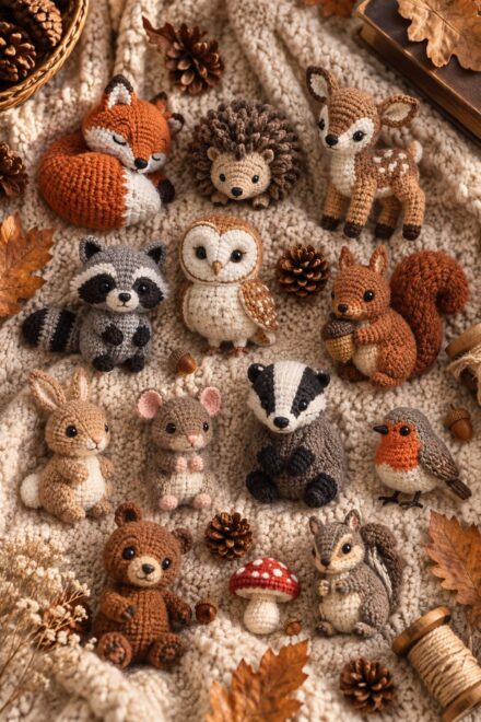 25+ Cute Woodland Amigurumi Patterns for Beginners