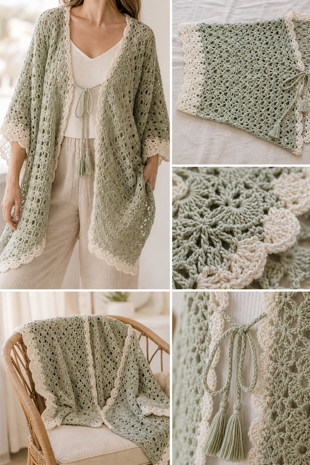 Effortless Tie-Front Kimono Top Free Kimono Pattern